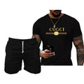 CONJUNTO GUCCI CAMISA E BERMUDA TACTEL MASCULINA