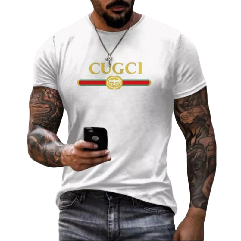 CONJUNTO GUCCI CAMISA E BERMUDA TACTEL MASCULINA