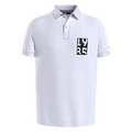 CAMISETA POLO MASCULINA TOMMY HILFIGER BADGE LOGO 1985 REGULAR FIT