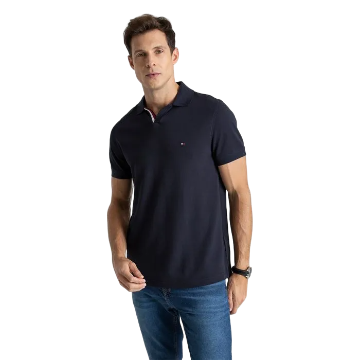 CAMISETA POLO MASCULINA TOMMY HILFIGER GOLA V REGULAR FIT