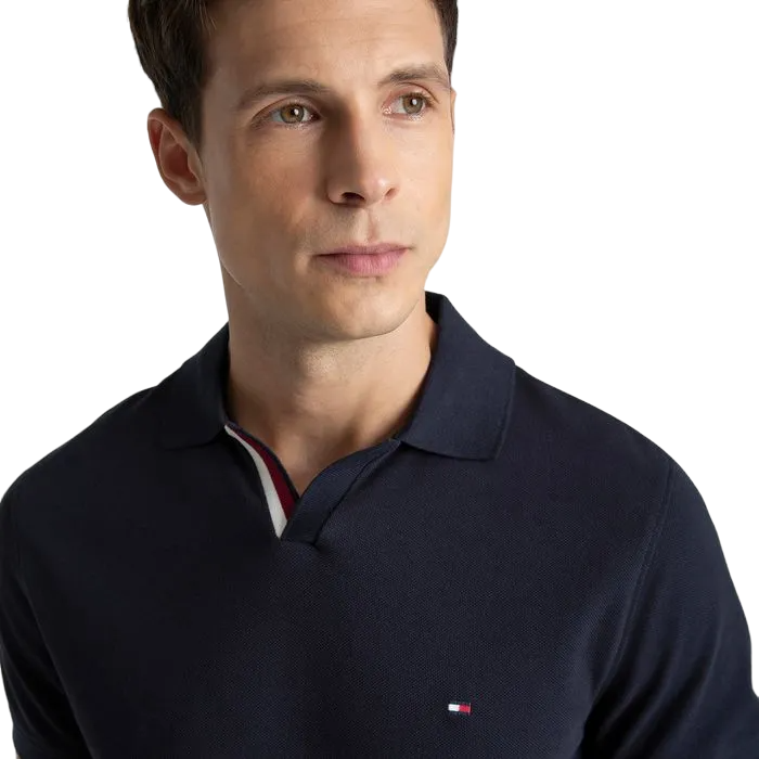 CAMISETA POLO MASCULINA TOMMY HILFIGER GOLA V REGULAR FIT