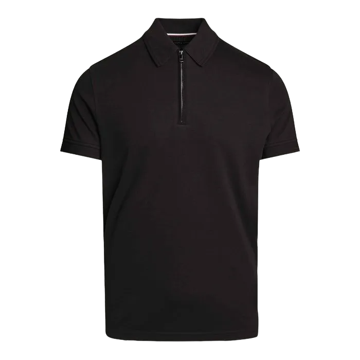 CAMISETA POLO MASCULINA TOMMY HILFIGER CARCELA COM ZÍPER SLIM FIT