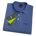 CAMISETA POLO MASCULINA HUGO BOSS MONOCROMÁTICA