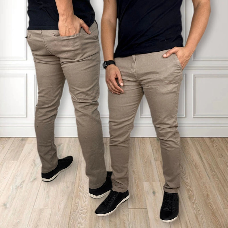 CALÇA SARJA JEANS MASCULINA SPORT FINO