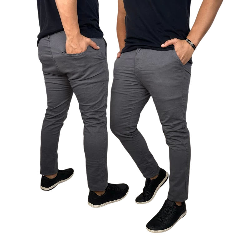 CALÇA SARJA JEANS MASCULINA SPORT FINO