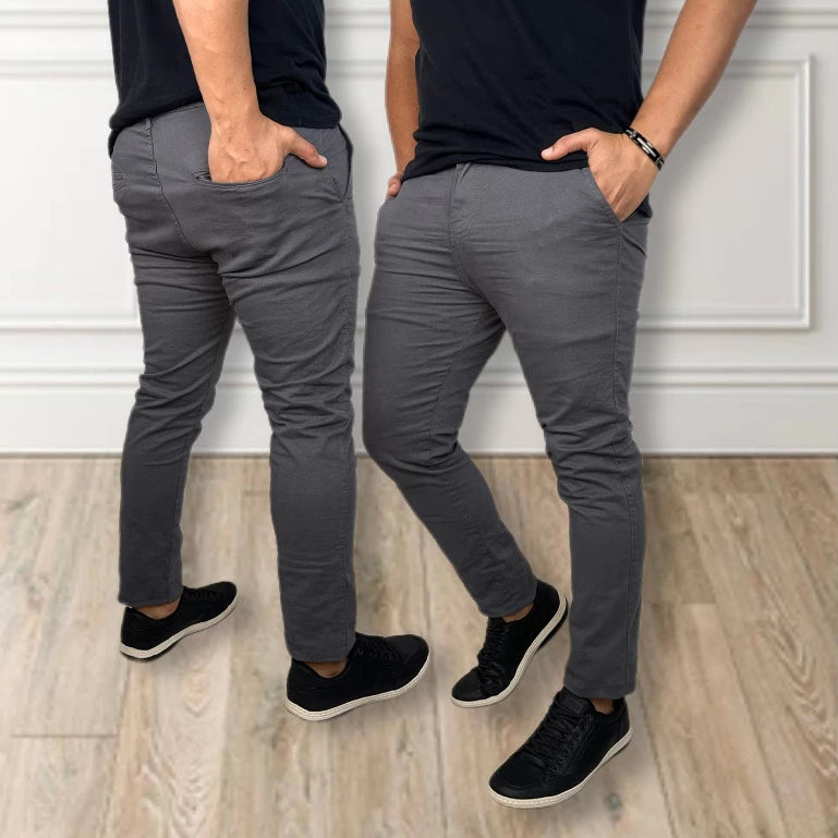 CALÇA SARJA JEANS MASCULINA SPORT FINO