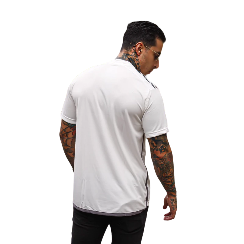 CAMISA MASCULINA ADIDAS OFF WHITE DRI-FIT