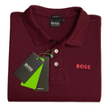 CAMISETA POLO MASCULINA HUGO BOSS MONOCROMÁTICA