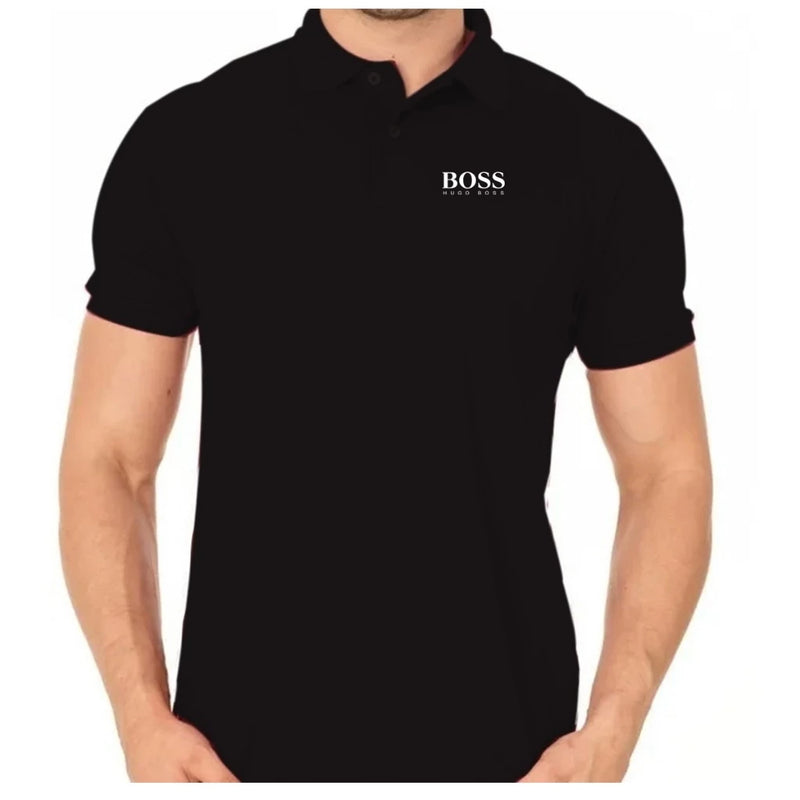 CAMISETA POLO MASCULINA HUGO BOSS CASUAL