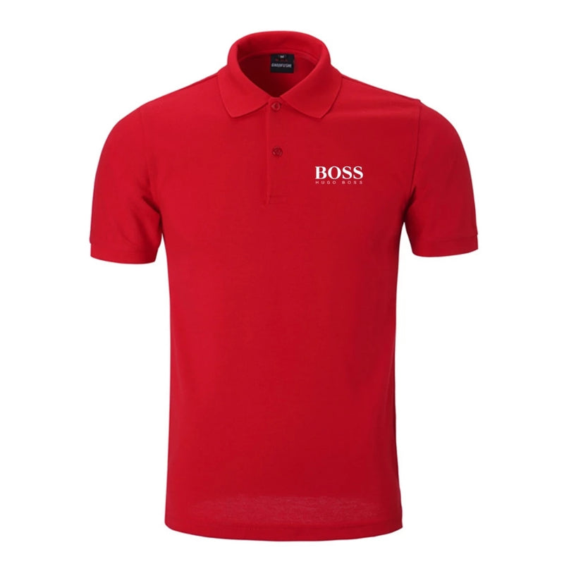 CAMISETA POLO MASCULINA HUGO BOSS CASUAL