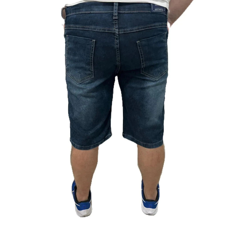 BERMUDA JEANS MASCULINA DE ELASTANO