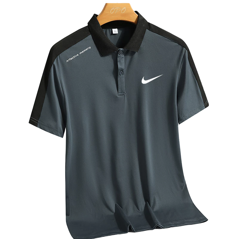 CAMISETA POLO MASCULINA NIKE DE SEDA DUAS CORES