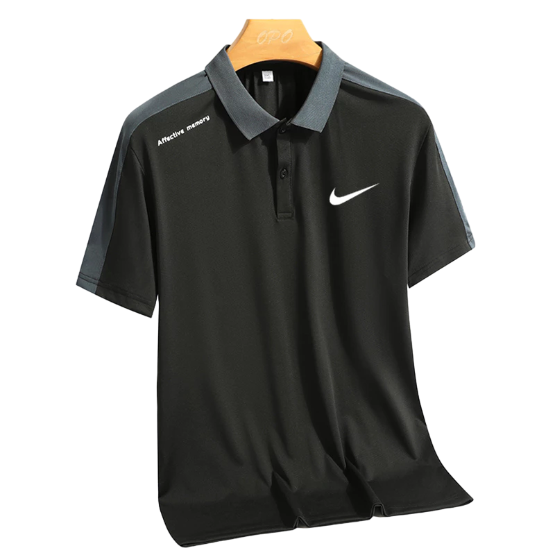 CAMISETA POLO MASCULINA NIKE DE SEDA DUAS CORES