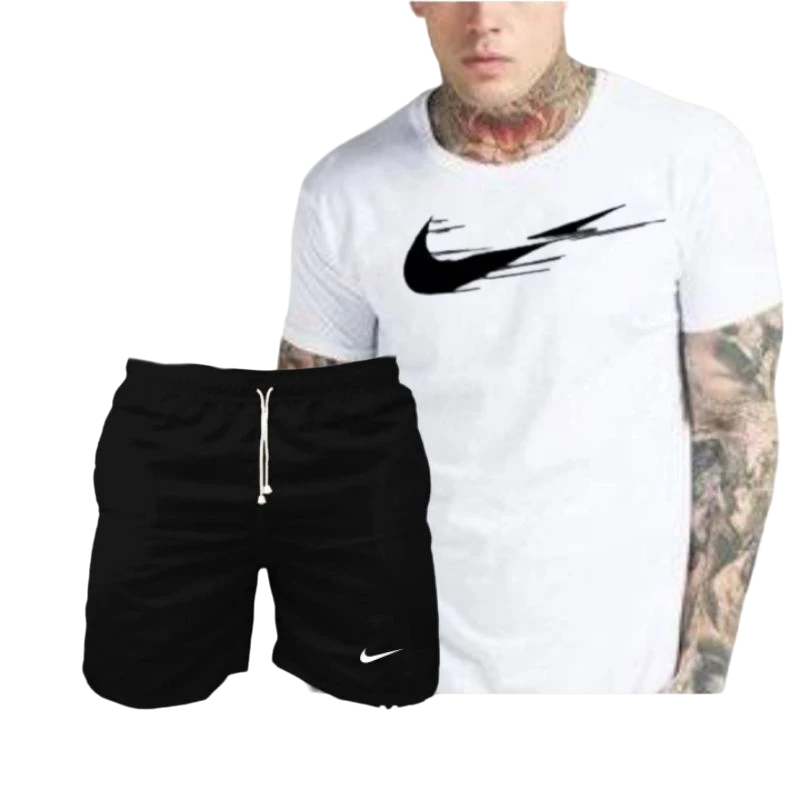 CONJUNTO NIKE CAMISA E BERMUDA TACTEL MASCULINA