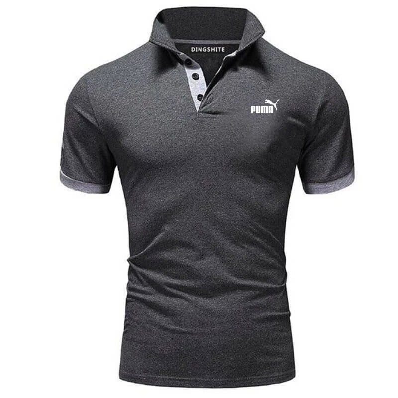 CAMISETA POLO MASCULINA PUMA BORDADO