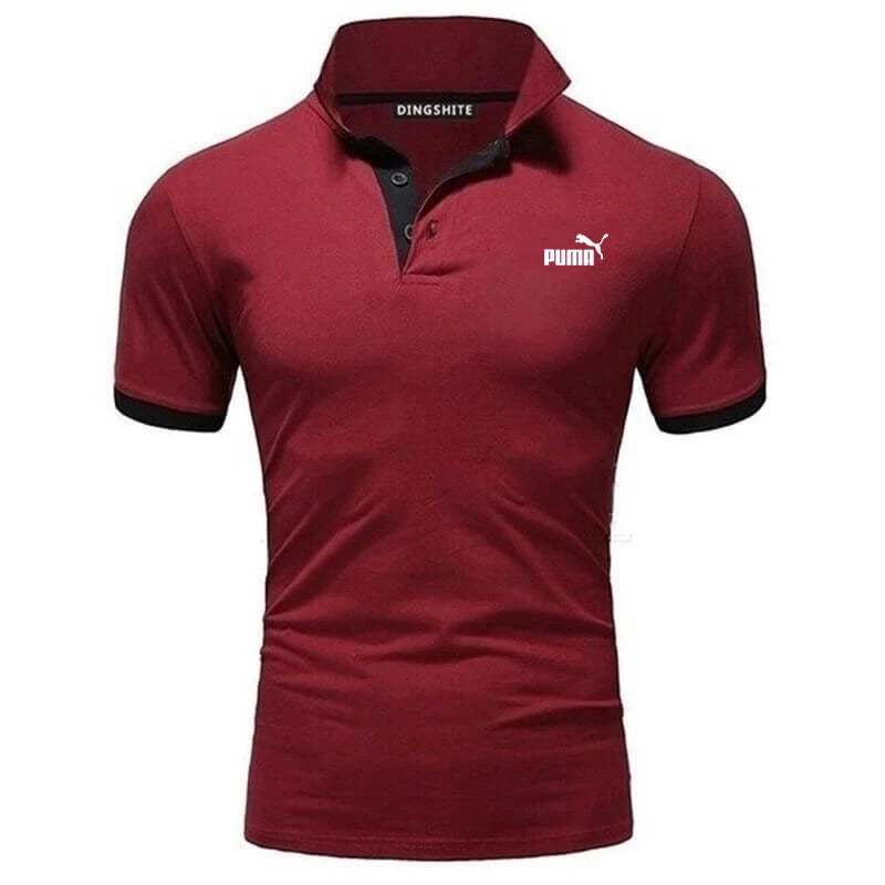 CAMISETA POLO MASCULINA PUMA BORDADO