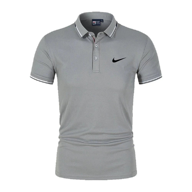 CAMISETA POLO MASCULINA NIKE BORDADO