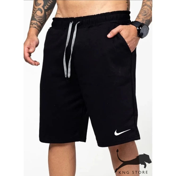 BERMUDA NIKE MOLETOM MASCULINA