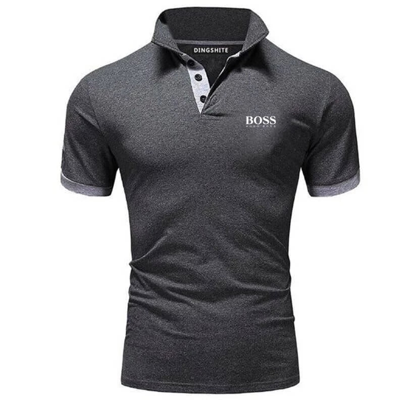 CAMISETA POLO MASCULINA HUGO BOSS CLÁSSICO VERÃO