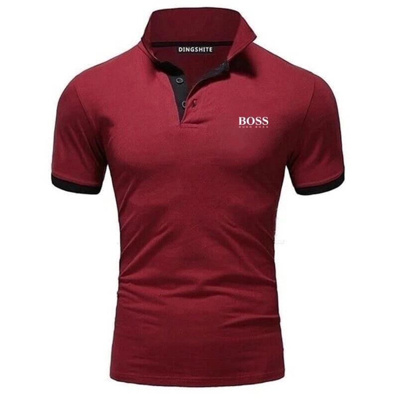 CAMISETA POLO MASCULINA HUGO BOSS CLÁSSICO VERÃO