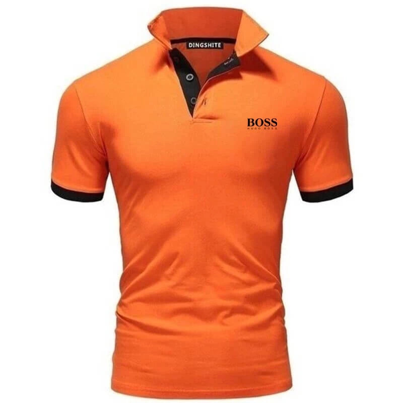 CAMISETA POLO MASCULINA HUGO BOSS CLÁSSICO VERÃO