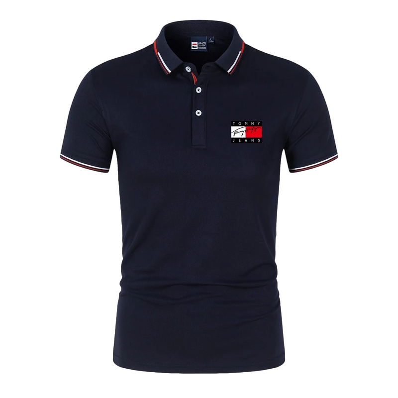 CAMISETA POLO MASCULINA TOMMY HILFIGER EDIÇÃO VERÃO