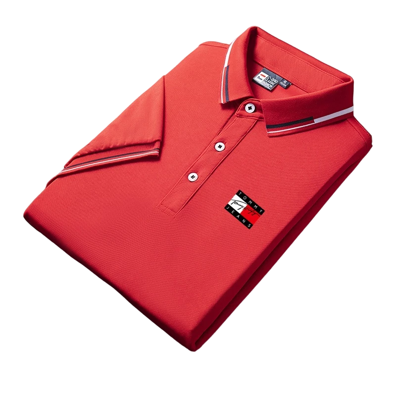 CAMISETA POLO MASCULINA TOMMY HILFIGER EDIÇÃO VERÃO