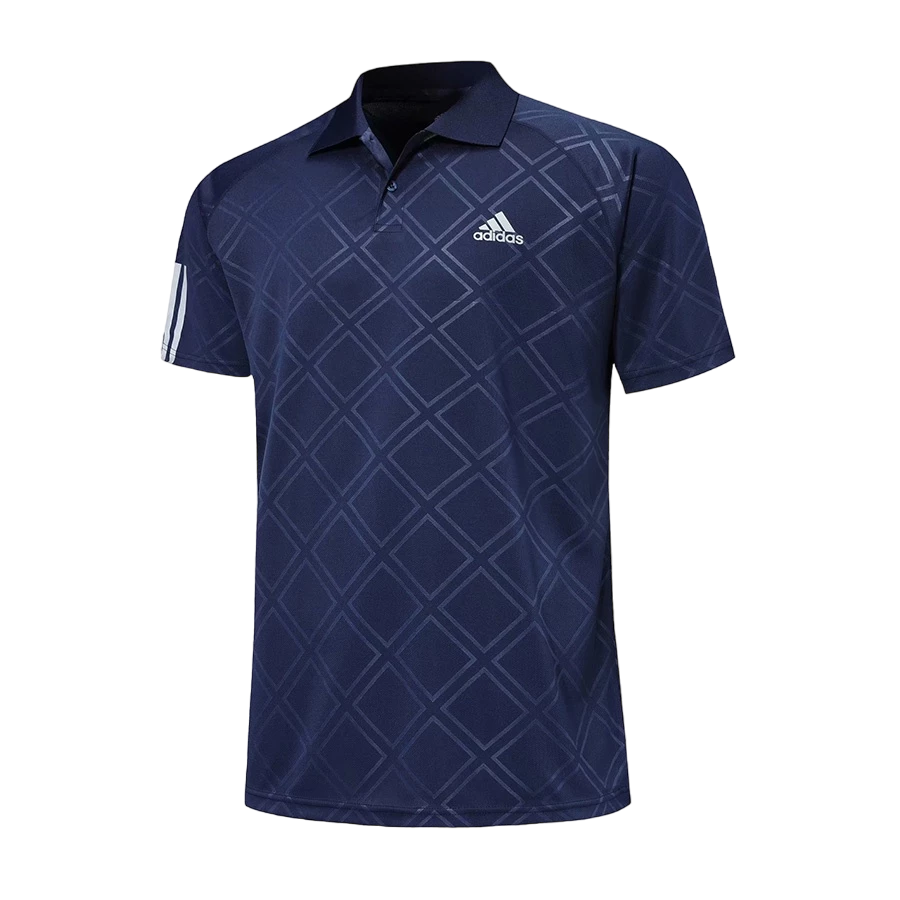 CAMISETA POLO MASCULINA ADIDAS RESPIRÁVEL